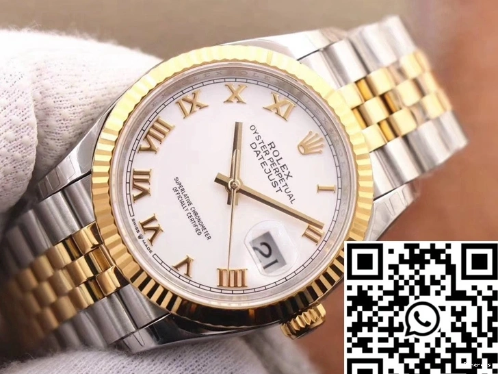 Factory Dial Rolex EW White M126233-0029 Datejust 0120